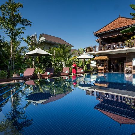 Khmer Paradise Villa Siem Reap Bagian luar foto