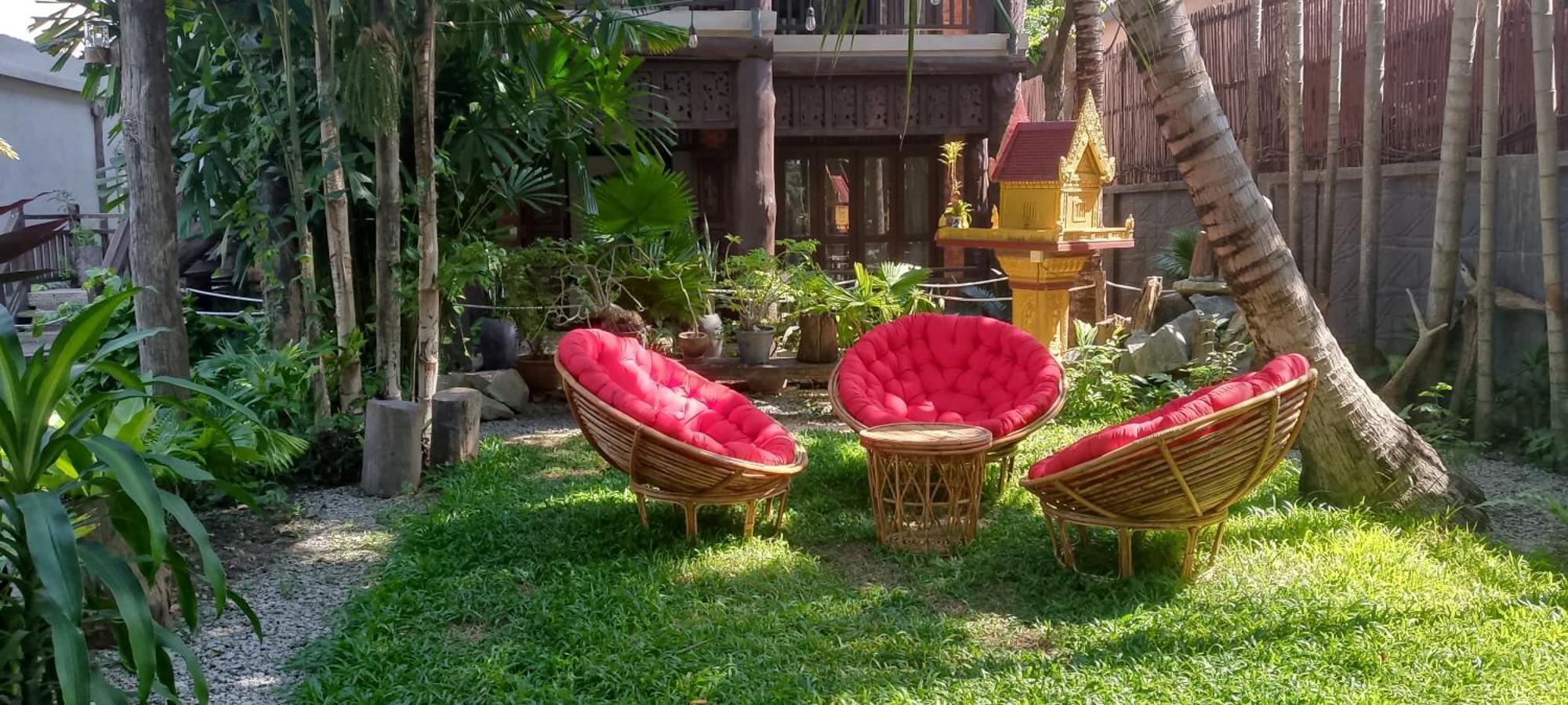 Khmer Paradise Villa Siem Reap Bagian luar foto