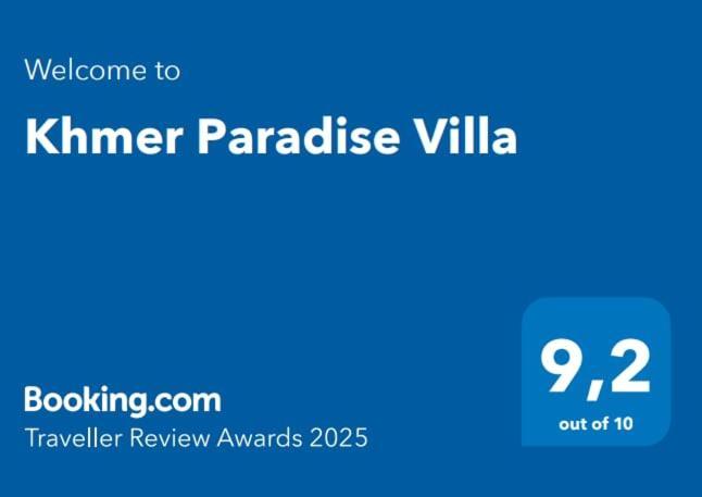 Khmer Paradise Villa Siem Reap Bagian luar foto