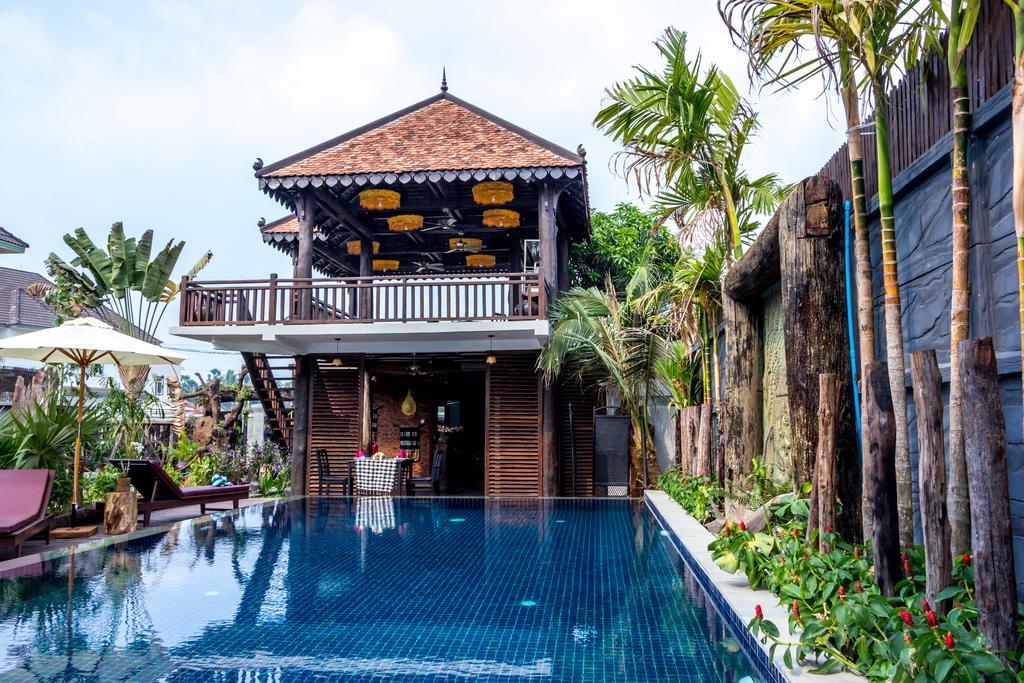 Khmer Paradise Villa Siem Reap Bagian luar foto