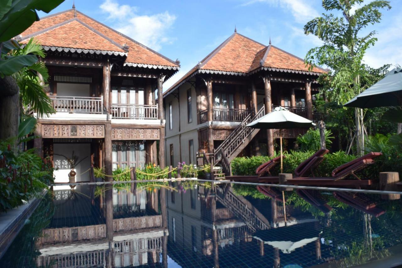 Khmer Paradise Villa Siem Reap Bagian luar foto