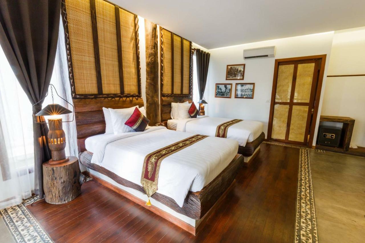 Khmer Paradise Villa Siem Reap Bagian luar foto