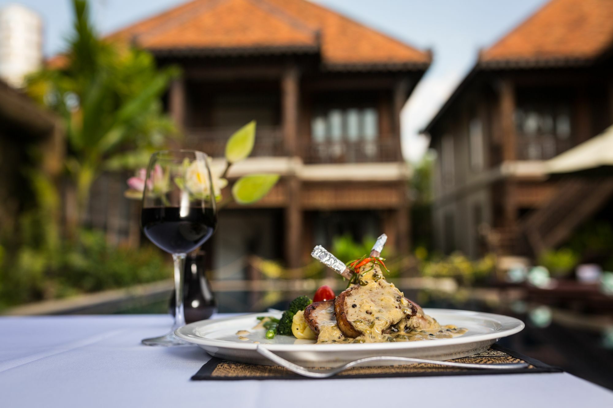 Khmer Paradise Villa Siem Reap Bagian luar foto