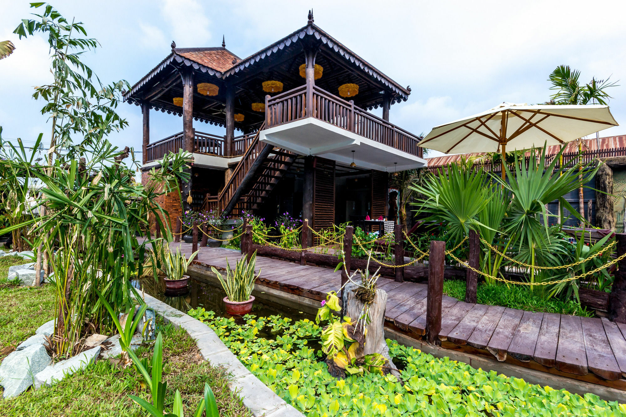 Khmer Paradise Villa Siem Reap Bagian luar foto